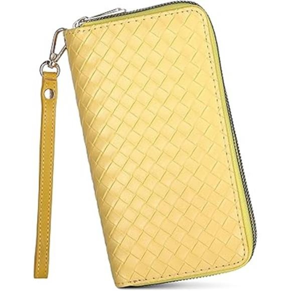 Wristlet Wallets For Women Wallet DOUBLE ZIPPER - Picture 7 of 7
